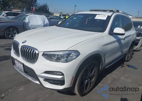 2020 BMW X3 Sdrive30I z USA, uszkodzony, nr VIN 5UXTY3C02L9C76183